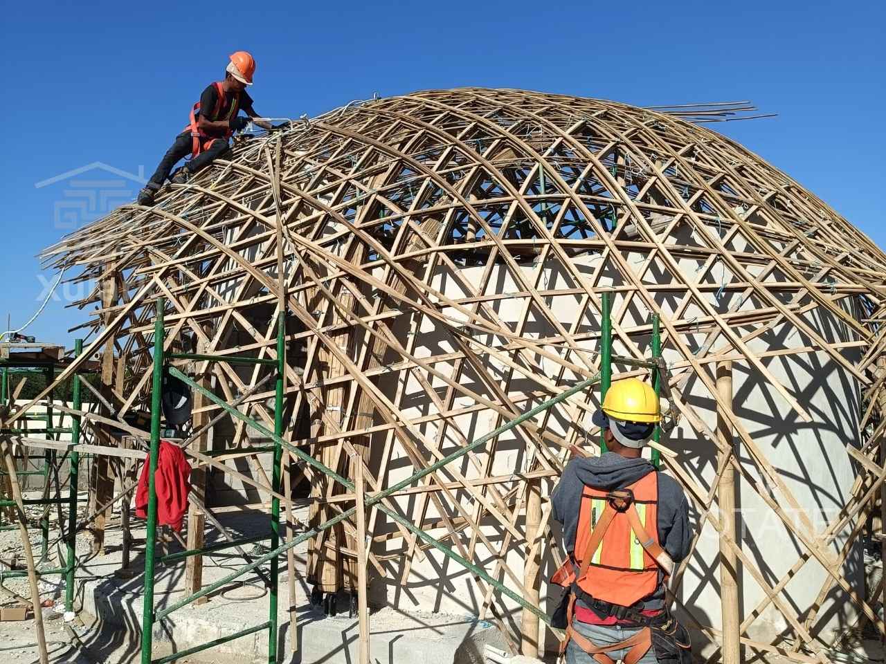 Integración de Bambú en Zamaya Tulum