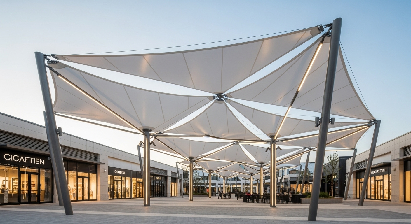 Ventajas Velarias para Áreas Comerciales